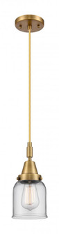 Bell - 1 Light - 5 inch - Brushed Brass - Mini Pendant (3442|447-1P-BB-G52)