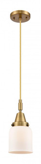 Bell - 1 Light - 5 inch - Brushed Brass - Mini Pendant (3442|447-1P-BB-G51)