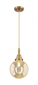 Beacon - 1 Light - 8 inch - Brushed Brass - Mini Pendant (3442|447-1P-BB-G208-8)