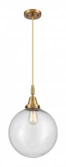 Beacon - 1 Light - 12 inch - Brushed Brass - Mini Pendant (3442|447-1P-BB-G204-12)
