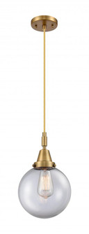 Beacon - 1 Light - 8 inch - Brushed Brass - Mini Pendant (3442|447-1P-BB-G202-8)