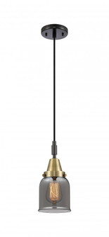 Bell - 1 Light - 5 inch - Black Antique Brass - Mini Pendant (3442|447-1P-BAB-G53)