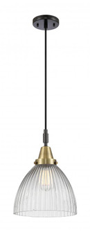 Seneca Falls - 1 Light - 10 inch - Black Antique Brass - Mini Pendant (3442|447-1P-BAB-G222)
