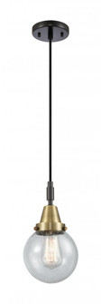 Beacon - 1 Light - 6 inch - Black Antique Brass - Mini Pendant (3442|447-1P-BAB-G204-6)