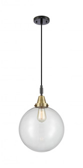 Beacon - 1 Light - 12 inch - Black Antique Brass - Mini Pendant (3442|447-1P-BAB-G202-12)