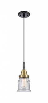 Canton - 1 Light - 7 inch - Black Antique Brass - Mini Pendant (3442|447-1P-BAB-G184S)
