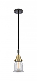 Canton - 1 Light - 7 inch - Black Antique Brass - Mini Pendant (3442|447-1P-BAB-G182S)