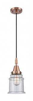 Canton - 1 Light - 7 inch - Antique Copper - Mini Pendant (3442|447-1P-AC-G184)