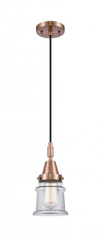Canton - 1 Light - 7 inch - Antique Copper - Mini Pendant (3442|447-1P-AC-G182S)