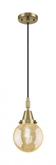 Beacon - 1 Light - 6 inch - Antique Brass - Mini Pendant (3442|447-1P-AB-G208-6)