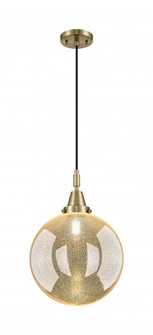 Beacon - 1 Light - 12 inch - Antique Brass - Mini Pendant (3442|447-1P-AB-G208-12)