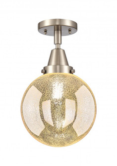 Beacon - 1 Light - 8 inch - Brushed Satin Nickel - Semi-Flush Mount (3442|447-1C-SN-G208-8)