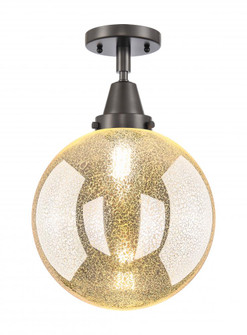 Beacon - 1 Light - 10 inch - Oil Rubbed Bronze - Semi-Flush Mount (3442|447-1C-OB-G208-10)