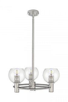 Crown Point - 3 Light - 18 inch - Satin Nickel - Pendant (3442|434-3CR-SN-G122-6)