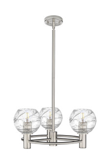 Crown Point - 3 Light - 20 inch - Satin Nickel - Pendant (3442|434-3CR-SN-G1213-6CL)