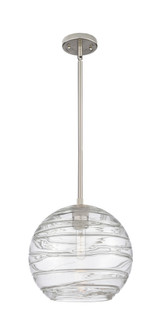 Crown Point - 1 Light - 10 inch - Satin Nickel - Pendant (3442|434-1S-SN-G1213-10CL)