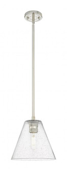 Crown Point - 1 Light - 8 inch - Polished Nickel - Pendant (3442|434-1S-PN-GBC-84)