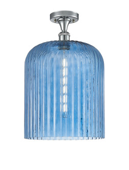Bridal Veil - 1 Light - 5 inch - Polished Chrome - Semi-Flush Mount (3442|616-1F-PC-G559-12BL)