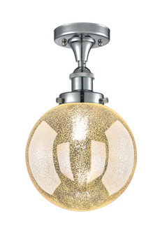Beacon - 1 Light - 8 inch - Polished Chrome - Semi-Flush Mount (3442|616-1F-PC-G208-8)