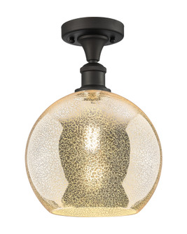 Athens - 1 Light - 10 inch - Oil Rubbed Bronze - Semi-Flush Mount (3442|616-1F-OB-G128-10)