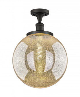 Beacon - 1 Light - 14 inch - Oil Rubbed Bronze - Semi-Flush Mount (3442|517-1CH-OB-G208-14)