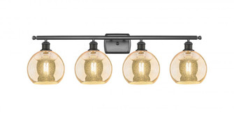 Athens - 4 Light - 38 inch - Oil Rubbed Bronze - Bath Vanity Light (3442|516-4W-OB-G128-8)