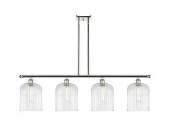 Bridal Veil - 4 Light - 48 inch - Polished Nickel - Stem hung - Island Light (3442|516-4I-PN-G559-8CL)