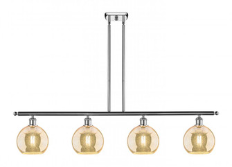 Athens - 4 Light - 48 inch - Polished Chrome - Stem hung - Island Light (3442|516-4I-PC-G128-8)