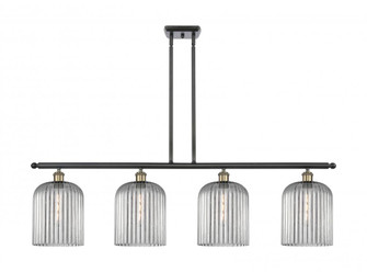Bridal Veil - 4 Light - 48 inch - Black Antique Brass - Stem hung - Island Light (3442|516-4I-BAB-G559-8SM)