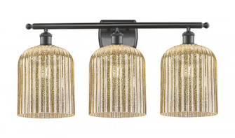 Bridal Veil - 3 Light - 25 inch - Oil Rubbed Bronze - Bath Vanity Light (3442|516-3W-OB-G559-8ME)