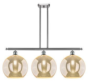 Athens - 3 Light - 38 inch - Brushed Satin Nickel - Stem Hung - Island Light (3442|516-3I-SN-G128-12)