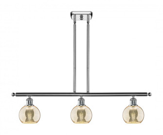 Athens - 3 Light - 36 inch - Polished Chrome - Stem hung - Island Light (3442|516-3I-PC-G128-6)
