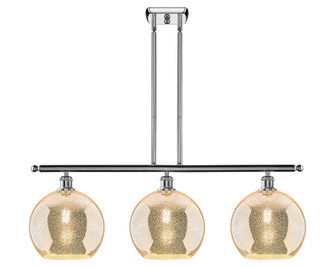 Athens - 3 Light - 37 inch - Polished Chrome - Stem Hung - Island Light (3442|516-3I-PC-G128-10)
