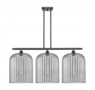Bridal Veil - 3 Light - 36 inch - Oil Rubbed Bronze - Stem hung - Island Light (3442|516-3I-OB-G559-12SM)