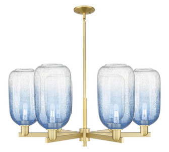 Brookhaven Cloche - 6 Light - 24 inch - Satin Gold - Chandelier (3442|716-6CR-SG-G482-7SB)