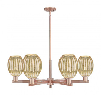 Preston Bulb - 6 Light - 24 inch - Antique Copper - Chandelier (3442|716-6CR-AC-G459-6ME)
