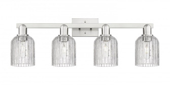 Bridal Veil - 4 Light - 36 inch - Brushed Satin Nickel - Bath Vanity Light (3442|716-4W-SN-G559-5CL)