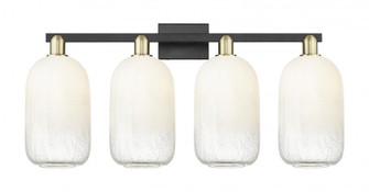 Brookhaven Cloche - 4 Light - 36 inch - Black Antique Brass - Bath Vanity Light (3442|716-4W-BAB-G482-7OP)