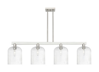 Bridal Veil - 4 Light - 51 inch - Brushed Satin Nickel - Stem hung - Island Light (3442|716-4I-SN-G559-8SDY)
