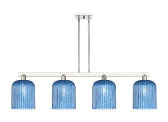 Bridal Veil - 4 Light - 51 inch - Polished Nickel - Stem hung - Island Light (3442|716-4I-PN-G559-8BL)