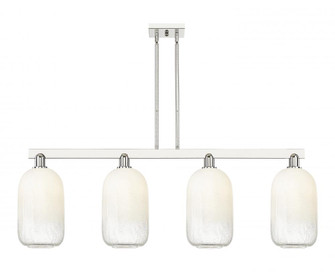 Brookhaven Cloche - 4 Light - 48 inch - Polished Nickel - Stem hung - Island Light (3442|716-4I-PN-G482-7OP)