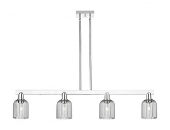 Bridal Veil - 4 Light - 48 inch - Polished Chrome - Stem hung - Island Light (3442|716-4I-PC-G559-5SM)