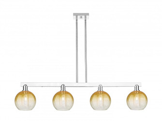 Brookhaven Globe - 4 Light - 48 inch - Polished Chrome - Stem hung - Island Light (3442|716-4I-PC-G483-8AM)