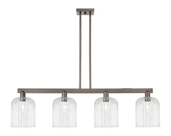 Bridal Veil - 4 Light - 51 inch - Oil Rubbed Bronze - Stem hung - Island Light (3442|716-4I-OB-G559-8CL)