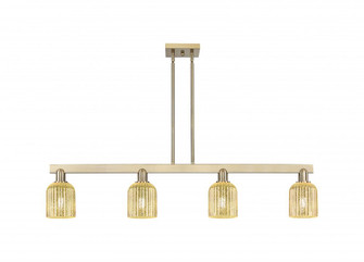 Bridal Veil - 4 Light - 48 inch - Champagne Bronze - Stem hung - Island Light (3442|716-4I-CB-G559-5ME)