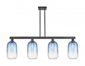 Brookhaven Cloche - 4 Light - 48 inch - Matte Black - Stem hung - Island Light (3442|716-4I-BK-G482-7SB)