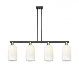 Brookhaven Cloche - 4 Light - 48 inch - Black Antique Brass - Stem hung - Island Light (3442|716-4I-BAB-G482-7OP)