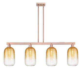 Brookhaven Cloche - 4 Light - 48 inch - Antique Copper - Stem hung - Island Light (3442|716-4I-AC-G482-7AM)