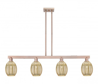 Preston Bulb - 4 Light - 48 inch - Antique Copper - Stem hung - Island Light (3442|716-4I-AC-G459-6ME)