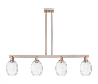 Preston Bulb - 4 Light - 48 inch - Antique Copper - Stem hung - Island Light (3442|716-4I-AC-G459-6CL)